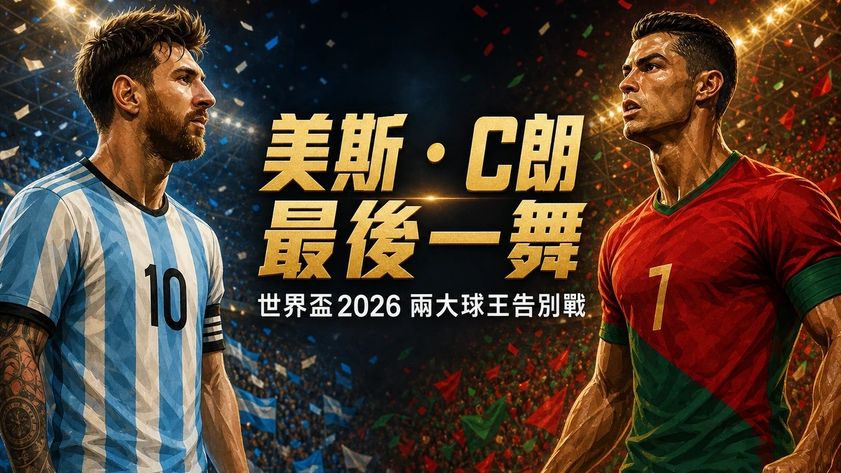 美斯、C朗最後一舞？世界盃2026兩大球王告別戰前景與看點