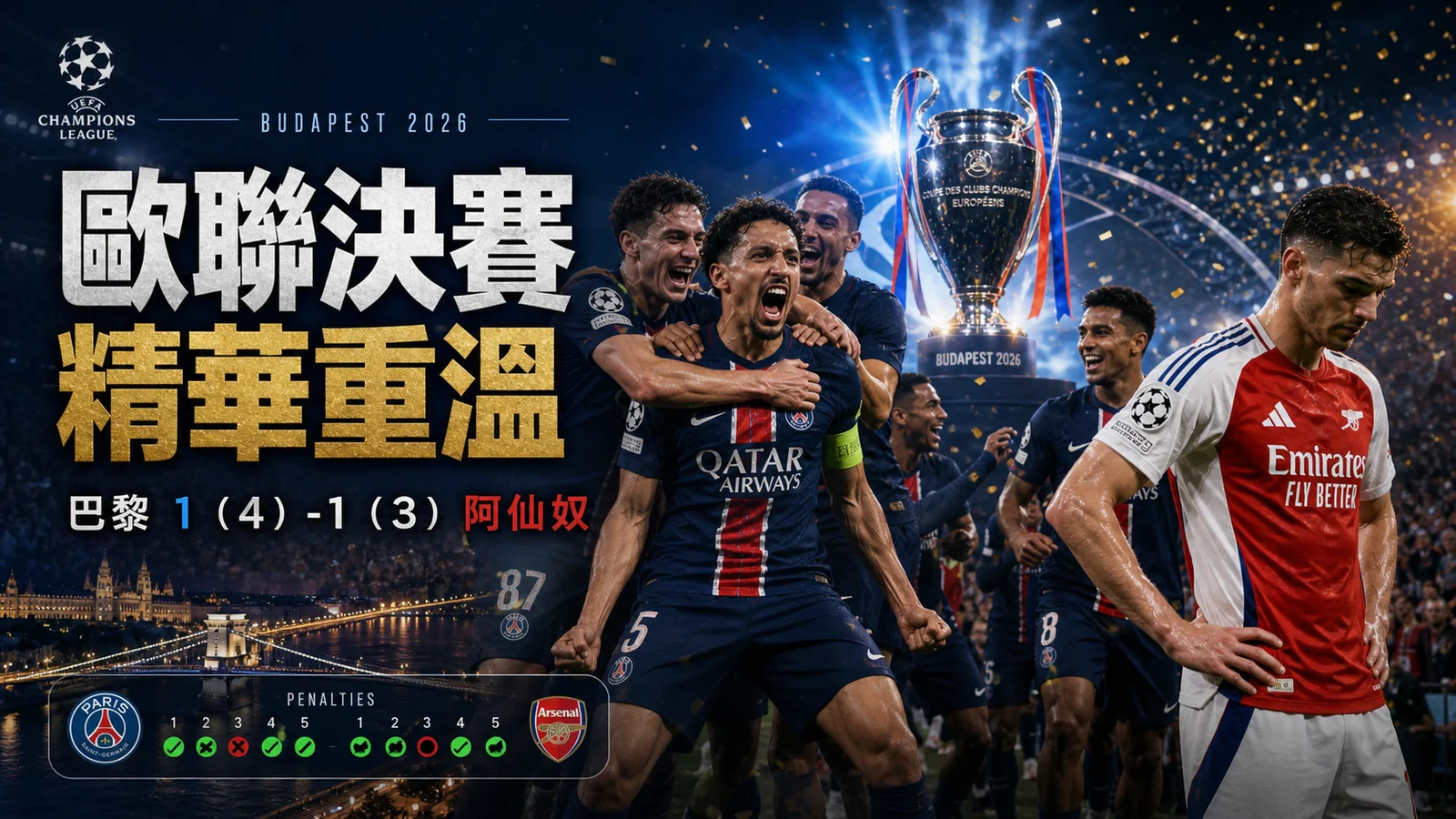 歐聯決賽2026免費直播與註冊指南:賽果回顧、香港免費收看大賽方法與世界盃直播入口