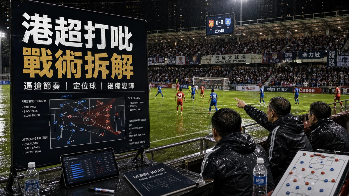 港超打吡戰術拆解:逼搶節奏、定位球與後備變陣如何決勝