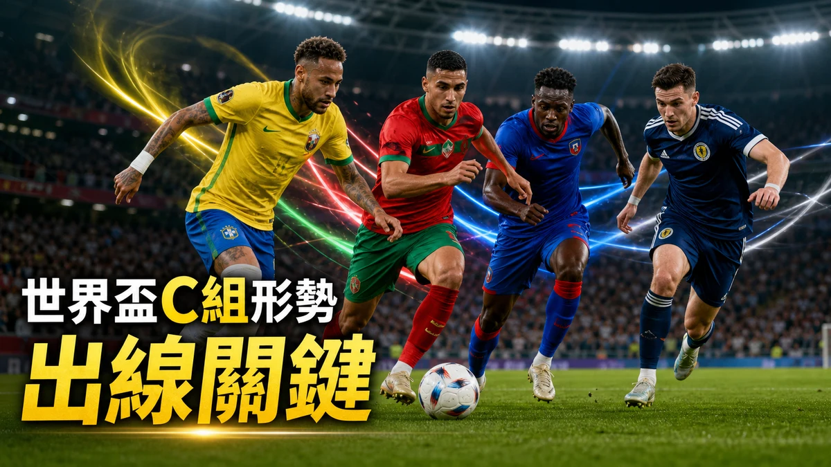 世界盃C組形勢分析:蘇格蘭1-0海地後,巴西摩洛哥各一分