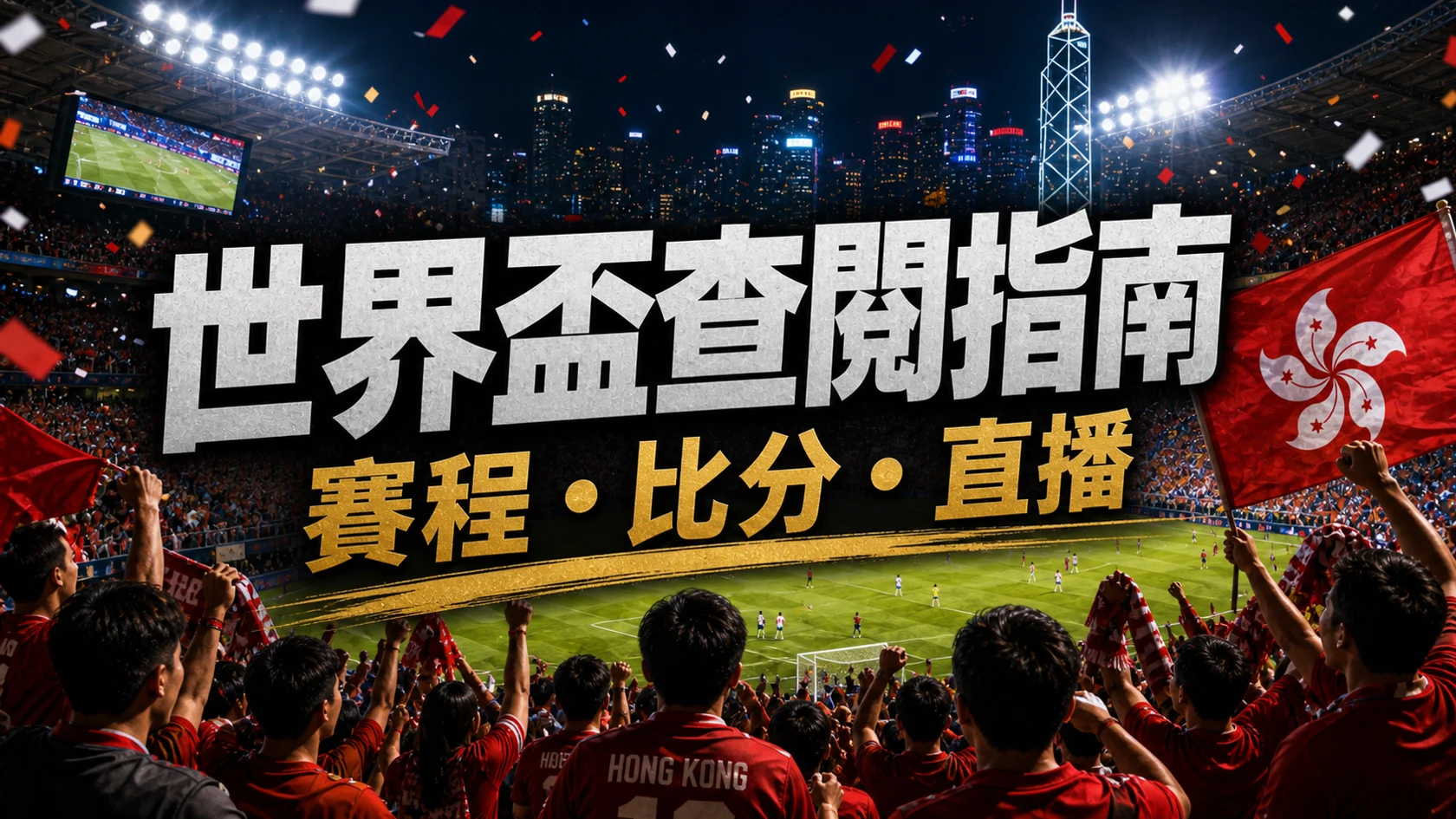 2026世界盃香港查閱總整理：賽程、比分、直播、分組與淘汰賽一頁看清