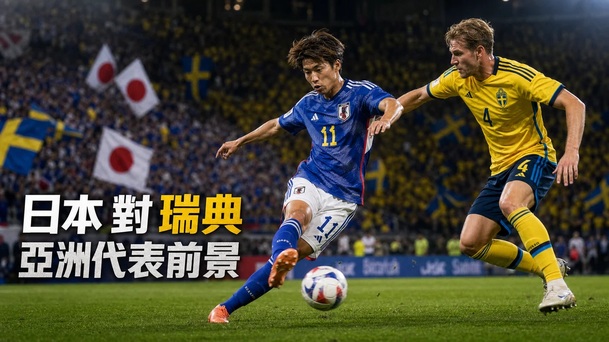 日本對瑞典前瞻:F組出線硬仗,亞洲速度對北歐高空優勢